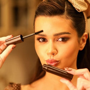 KIT FRAN CHOCOEYES MÁSCARA CILIOS MARROM E LÁPIS MULTIFUNCIONAL FRAN BY FRANCINY EHLKE